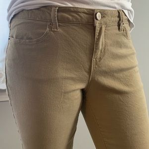 Super Stretch Skinny Ankle Cropped Jeans